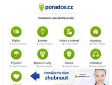Tablet Screenshot of poradce.cz